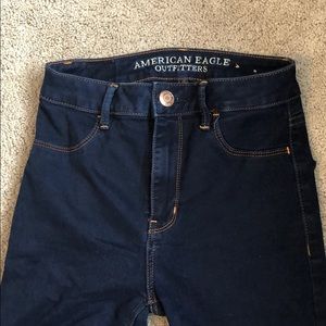 High Rise Dark wash AMERICAN EAGLE jeggings